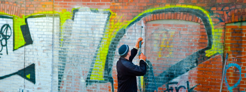 Removing Graffiti with Pressure Washing and Chemical Strippers: Do’s and Don’ts  